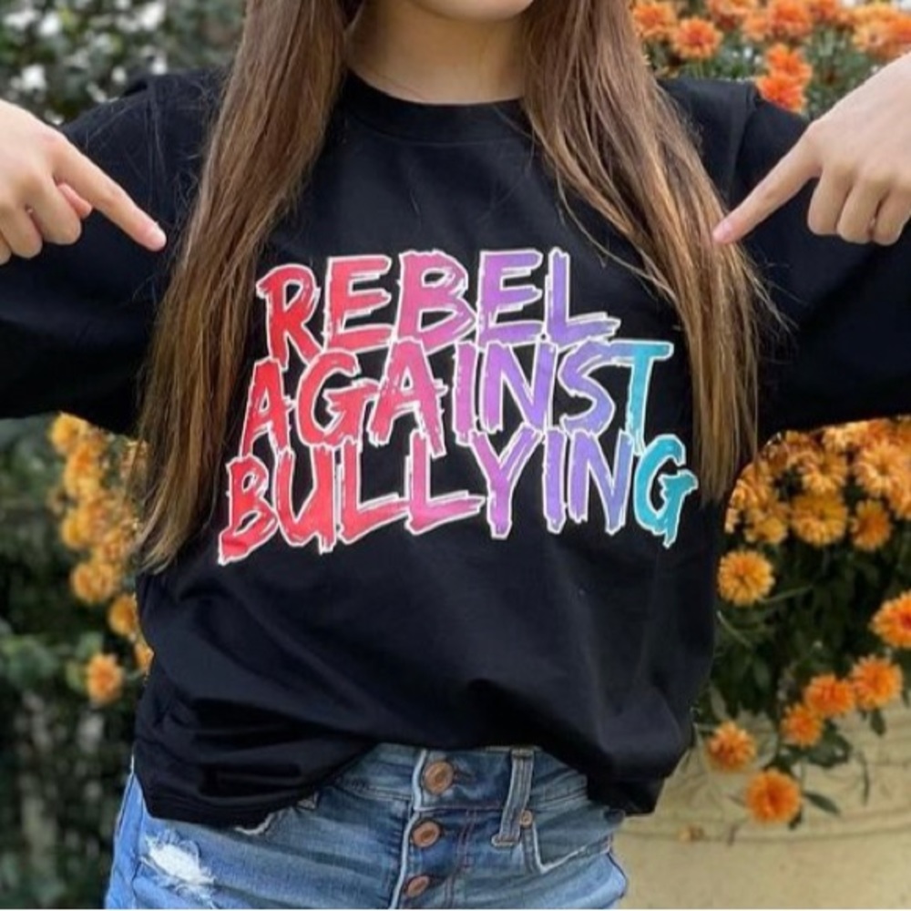 Rebel Against Bullying tshirt